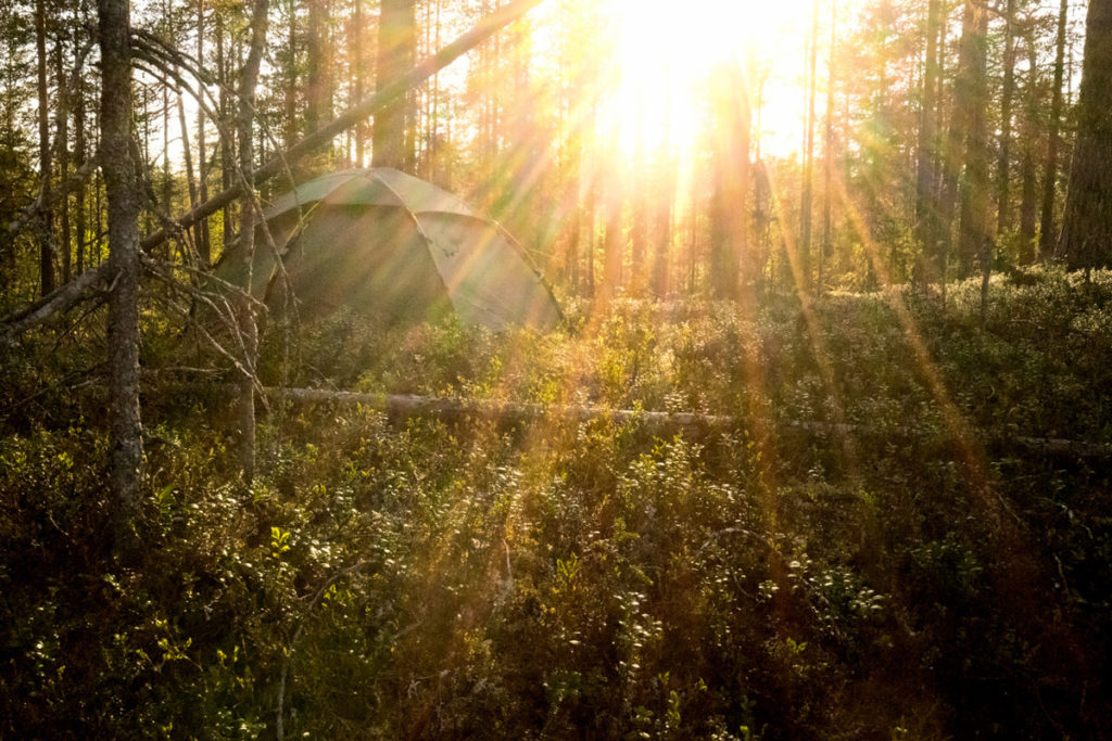 Es wird sommerlich: Übernachtung im Serri Naturreservat