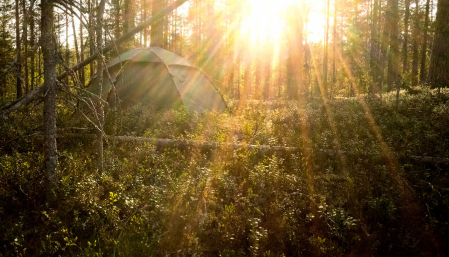 Es wird sommerlich: Übernachtung im Serri Naturreservat